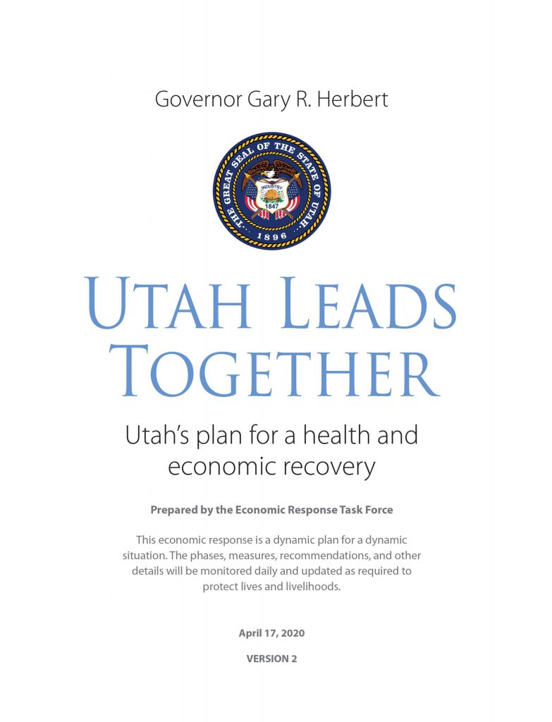 Governor Gary R. Herbert "Utah Leads Together" Image